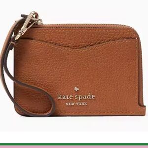 Kate Spade Leila Small Leather Cardholder Wristlet
